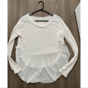 White sweater